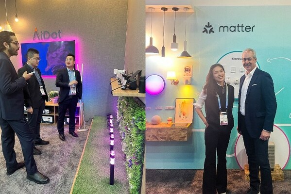 AiDot's team met with Samsung SmartThings team (left) and Tobin Richardson, the CEO of CSA (right). AiDot's team met with Samsung SmartThings team (left) and Tobin Richardson, the CEO of CSA (right).