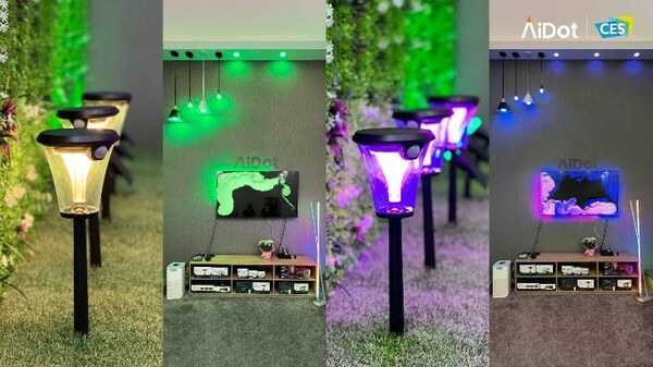AiDot’s synchronized lighting effects based on TV images or cell phone music rhythm. AiDot’s synchronized lighting effects based on TV images or cell phone music rhythm.