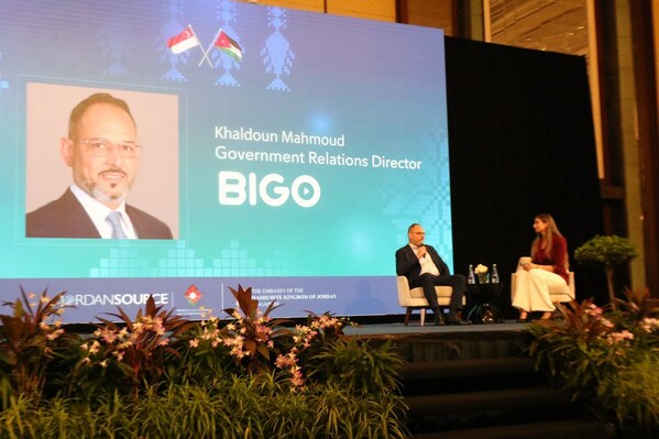 Khaldoun Mahmoud, Head of Government Relations, BIGO Technology sharing about BIGO’s experience in Jordan Khaldoun Mahmoud, Head of Government Relations, BIGO Technology sharing about BIGO’s experience in Jordan