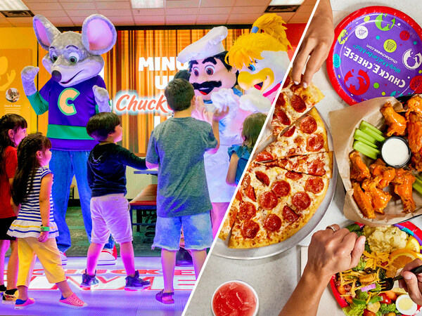 Chuck E. Cheese known for its iconic characters, fresh baked delicious pizza, and the number one family entertainment center globally. Chuck E. Cheese known for its iconic characters, fresh baked delicious pizza, and the number one family entertainment center globally.