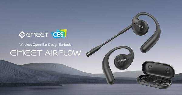 EMEET AirFlow Wireless Open-Ear Design Earbuds EMEET AirFlow Wireless Open-Ear Design Earbuds