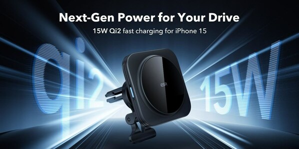 ESR's latest charging solution is bringing the power of Qi2 charging to the car