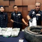 Kedah police detain two Thai men, seize 10.6kg syabu hidden in spare tyre