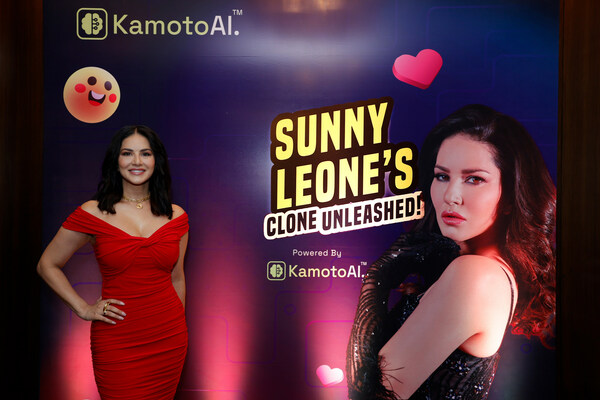 Kamoto.AI introduces the world’s first licensed AI Clone; Bollywood's Sunny Leone unveils her AI Clone. Kamoto.AI introduces the world’s first licensed AI Clone; Bollywood's Sunny Leone unveils her AI Clone.