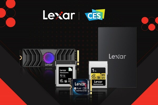Lexar to Showcase Professional Photo and Gaming Product Lineups at CES 2024 Lexar to Showcase Professional Photo and Gaming Product Lineups at CES 2024