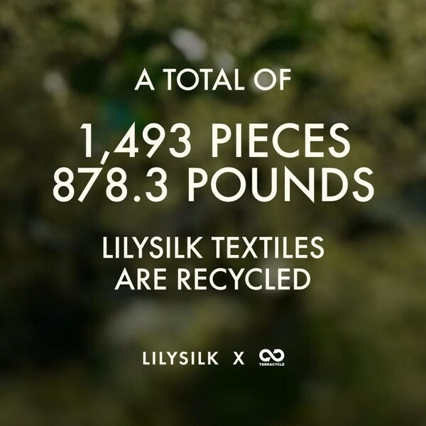 LILYSILK Celebrates Two-Year Partnership with TerraCycle® LILYSILK Celebrates Two-Year Partnership with TerraCycle®