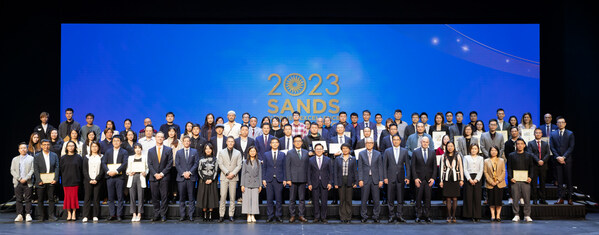 Winners of the 2023 Sands Supplier Excellence Awards, Sands Procurement Academy graduates, and guests of honour gather at The Londoner Macao Jan. 19. Winners of the 2023 Sands Supplier Excellence Awards, Sands Procurement Academy graduates, and guests of honour gather at The Londoner Macao Jan. 19.