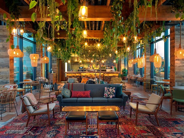 The Nest rooftop bar at Treehouse London Credit: Eric Laignel The Nest rooftop bar at Treehouse London Credit: Eric Laignel