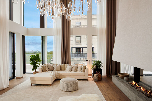 Green Park Penthouse at 1 Hotel Mayfair, the largest one-bedroom suite in Mayfair Credit: Mikkel Vang Green Park Penthouse at 1 Hotel Mayfair, the largest one-bedroom suite in Mayfair Credit: Mikkel Vang