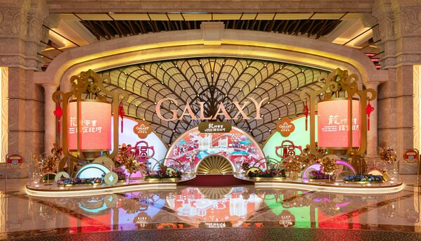 The festive-themed decoration at The Diamond Lobby, featuring paper fans, lanterns, and ingots —elements rooted in Chinese culture—creates a visually captivating and celebratory ambiance The festive-themed decoration at The Diamond Lobby, featuring paper fans, lanterns, and ingots —elements rooted in Chinese culture—creates a visually captivating and celebratory ambiance