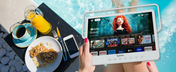 Sylvox's 15.6-inch Portable Waterproof Smart TV Sylvox's 15.6-inch Portable Waterproof Smart TV