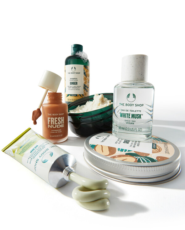 100% of The Body Shop’s product formulations have been certified as Vegan by The Vegan Society 100% of The Body Shop’s product formulations have been certified as Vegan by The Vegan Society