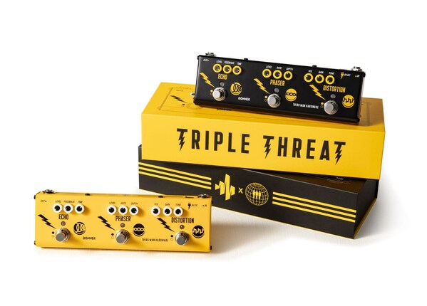 The Triple Threat - DISTORTION, PHASER, ECHO The Triple Threat - DISTORTION, PHASER, ECHO