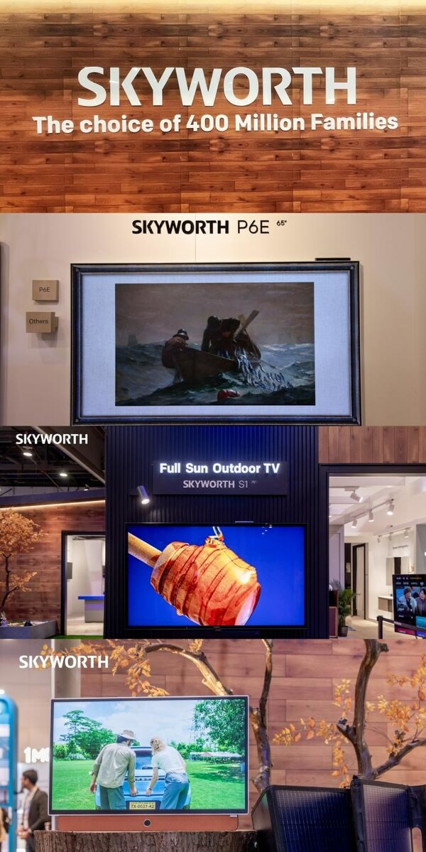 SKYWORTH Lifestyle series TV: Clarus Full Sun Outdoor TV, Canvas Art Display, and the Companion Portable Display, offering an exquisite blend of form and function tailored to diverse lifestyles. SKYWORTH Lifestyle series TV: Clarus Full Sun Outdoor TV, Canvas Art Display, and the Companion Portable Display, offering an exquisite blend of form and function tailored to diverse lifestyles.