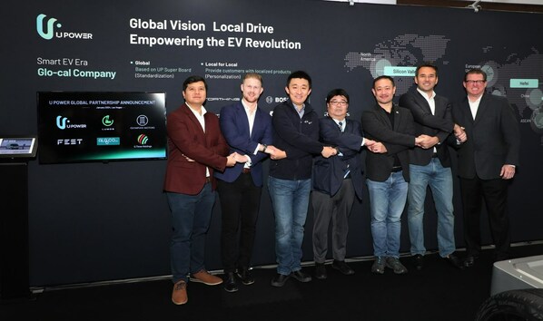 U POWER announced partnerships with global business partners U POWER announced partnerships with global business partners