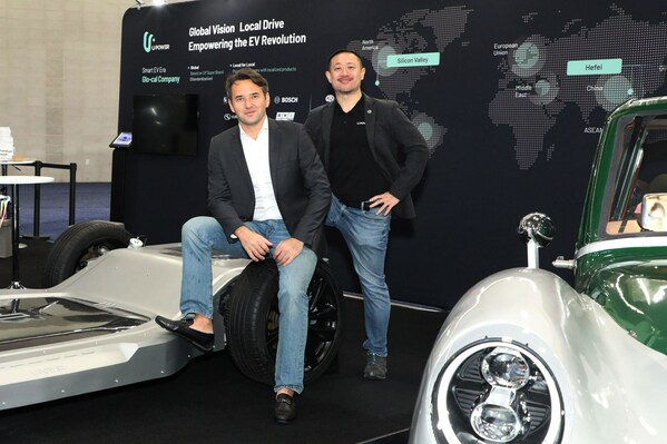 Eren Alan Canarslan, Founder and CEO of Olympian Motors (left) & Paul Li, U POWER Founder and CEO Eren Alan Canarslan, Founder and CEO of Olympian Motors (left) & Paul Li, U POWER Founder and CEO