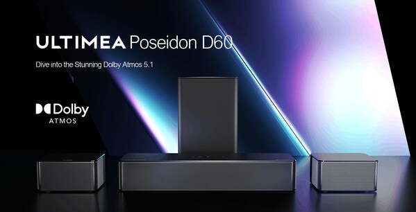 Ultimea Poseidon D60 5.1 Dolby Atmos Surround Soundbar Ultimea Poseidon D60 5.1 Dolby Atmos Surround Soundbar