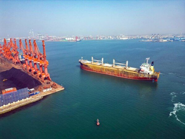 Loaded with Russia-imported coal, a cargo ship departs from Longkou Port in east China's Shandong Province to Jingjiang Port in east China's Jiangsu Province. (Photo provided by Longgang sub-district office of Longkou Economic Development Zone) Loaded with Russia-imported coal, a cargo ship departs from Longkou Port in east China's Shandong Province to Jingjiang Port in east China's Jiangsu Province. (Photo provided by Longgang sub-district office of Longkou Economic Development Zone)