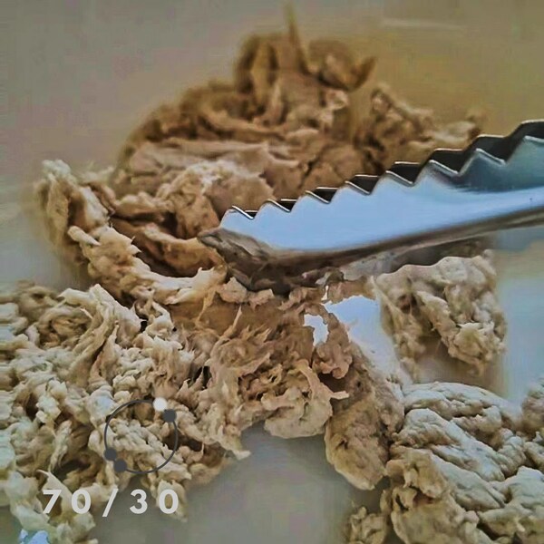 70/30 Mycelium - Shredded Chicken Alternative 70/30 Mycelium - Shredded Chicken Alternative