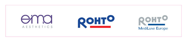 EMA Aesthetics & Rohto Logos EMA Aesthetics & Rohto Logos