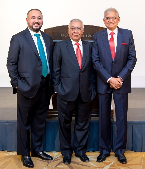 Mr Angad Banga, Dr Harry Banga and Dr Kishore Rajvanshy
