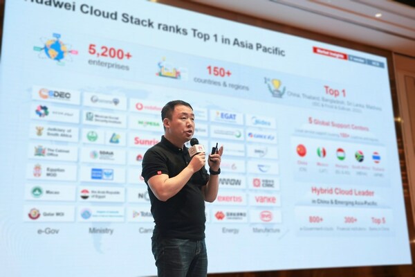 Mr. Johnny Lu, International Business Director, Huawei Hybrid Cloud gave a speech at Huawei Cloud TechDay Thailand 2024 event. Mr. Johnny Lu, International Business Director, Huawei Hybrid Cloud gave a speech at Huawei Cloud TechDay Thailand 2024 event.