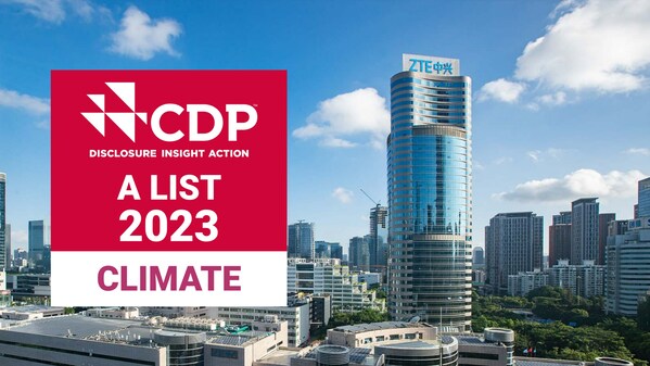 ZTE makes CDP A List for its leading climate action ZTE makes CDP A List for its leading climate action