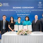 Ascott and OCIC Forge Strategic Partnership with Somerset Diamond Bay Garden Phnom Penh Agreement Signing