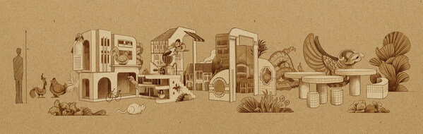 It Takes A Village by Priscilla Tey Image credit: National Gallery Singapore
