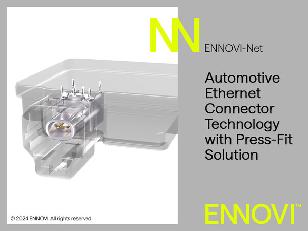 ENNOVI Introduces Automotive 10Gbps+ Ethernet Connector Solution ENNOVI Introduces Automotive 10Gbps+ Ethernet Connector Solution