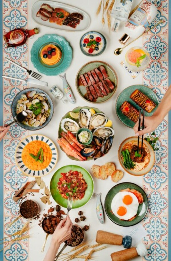 Start off this Easter Sunday with Andaz Kitchen’s brunch buffet featuring Seafood Platter, Trolley Service, Made-to-Order Delicacies and Festive Desserts.