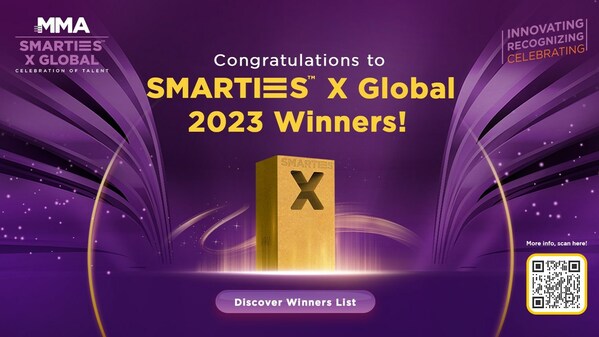 MMA Global announces the SMARTIES™ X Global 2023 Winners: A Celebration of Marketing Excellence - pushing the digital boundaries on Global Stage MMA Global announces the SMARTIES™ X Global 2023 Winners: A Celebration of Marketing Excellence - pushing the digital boundaries on Global Stage