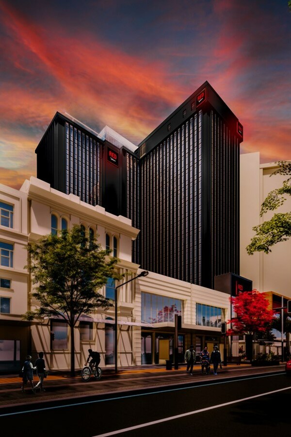 Artist Impression of Radisson RED Auckland in New Zealand