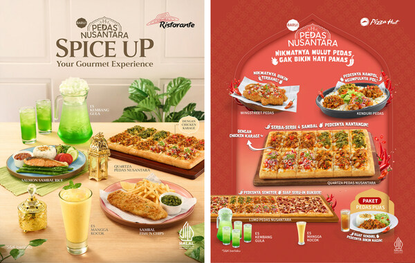 Pizza Hut Indonesia’s newest menu: Pedas Nusantara, where Indonesia’s love of sambal meets our tasty pizza. Only this Ramadhan! Pizza Hut Indonesia’s newest menu: Pedas Nusantara, where Indonesia’s love of sambal meets our tasty pizza. Only this Ramadhan!