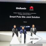 Unilumin and Huawei Jointly Unveiled the Smart Pole Site Joint Solution at MWC 2024
