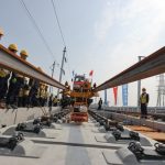 Xinhua Silk Road: Track-laying begins on Shanghai-Suzhou-Huzhou high-speed railway