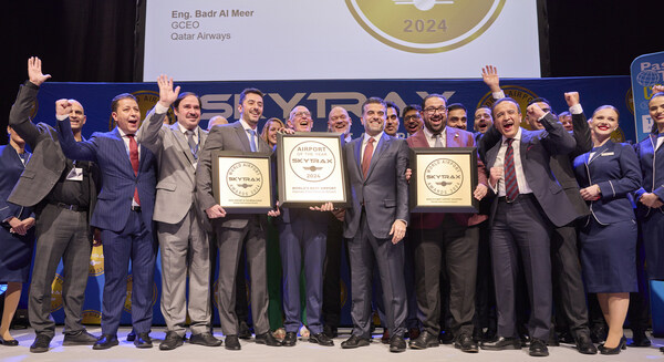 Hamad International Airport Recognised as the “World’s Best Airport” at the 2024 Skytrax World Airport Awards Hamad International Airport Recognised as the “World’s Best Airport” at the 2024 Skytrax World Airport Awards