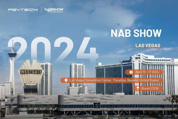 PGYTECH to Make Debut at NAB Show in the United States with Mystery New Product
