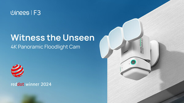Witness the Unseen: Winees F3 4K Panoramic Floodlight Cam