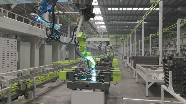 Photo shows the Intelligent Manufacturing Plant of Zoomlion Access. (Source: Zoomlion) Photo shows the Intelligent Manufacturing Plant of Zoomlion Access. (Source: Zoomlion)