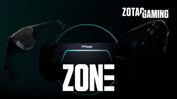ZOTAC GAMING ZONE - Portable Handheld PC for Gaming Enthusiasts with beautiful 7” AMOLED Display and a 2-stage adjustable triggers