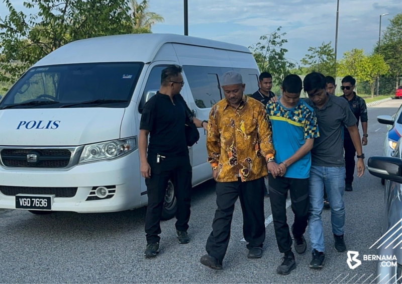 Four suspects aged 15 to 45 linked to GISBH remanded for three days from today in Kota Baru to help in probe