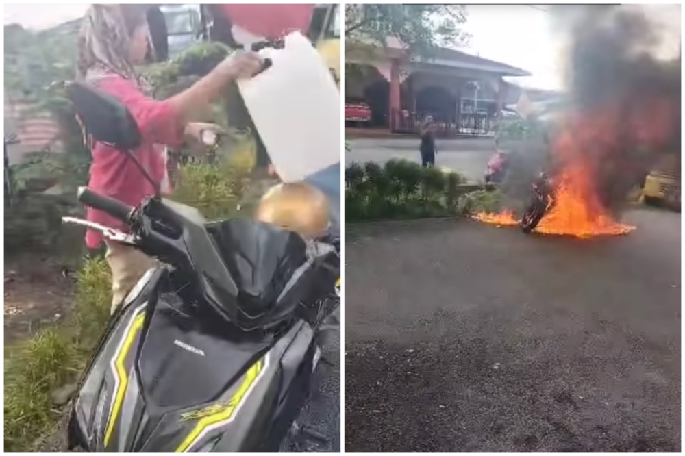 Taiping street vendor pleads guilty to torching motorcycle over repossession dispute