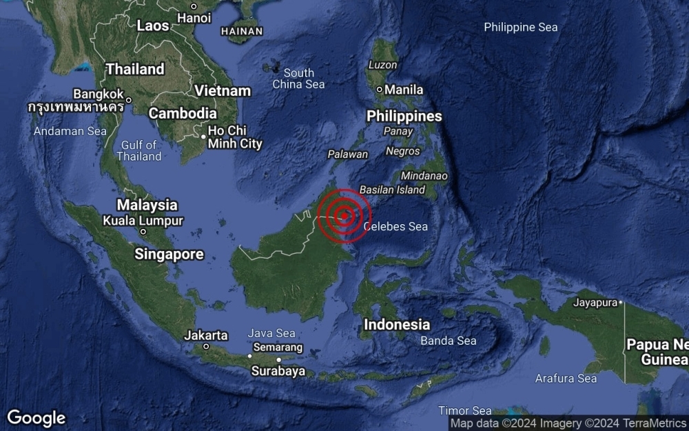 Mild magnitude 2.7 earthquake strikes Tawau, tremors felt in several areas