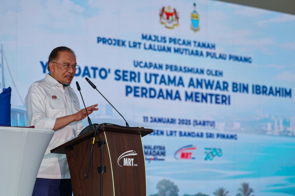 PM Anwar defends Penang LRT project, urges Malaysians to prioritise development, not racial provocations, to build a great nation