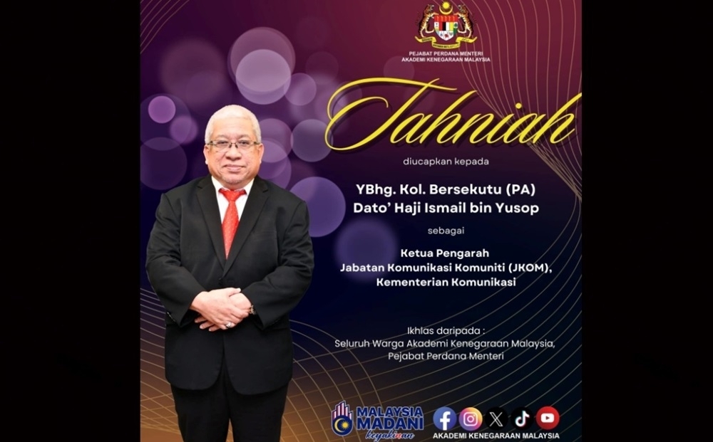Former senator Ismail Yusop appointed as JKOM D-G
