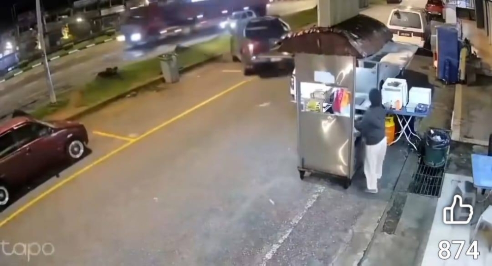 Driver fined for losing control