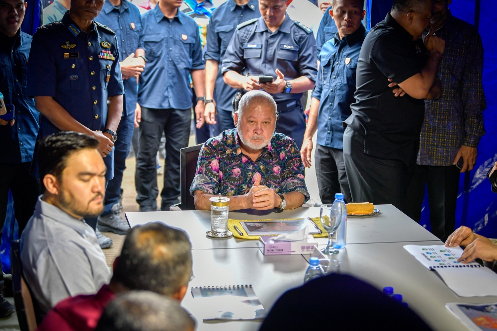 Sultan Ibrahim visits site of gas pipeline fire in Putra Heights