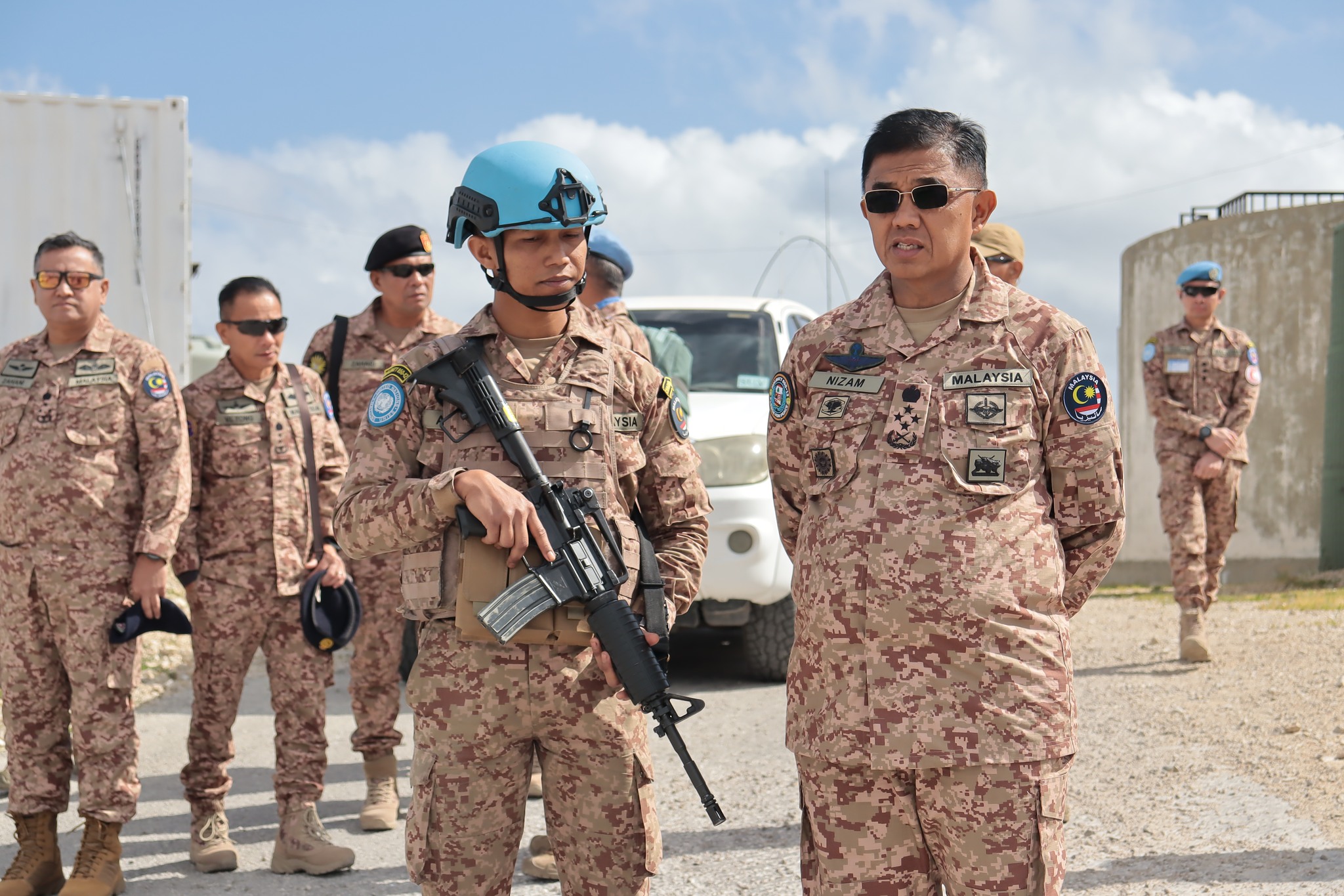 MAF chief visits Lebanon to boost morale, assess readiness of Malbatt 850-12 UN peacekeeping