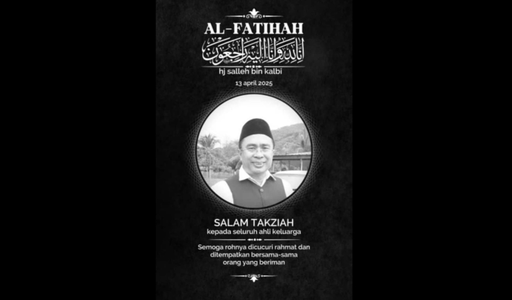 Former Silam MP Salleh Kalbi dies at 61